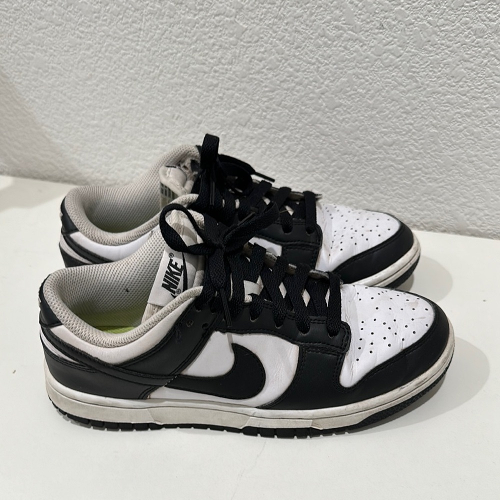 Nike Dunk Low Black and White Women's Sneakers